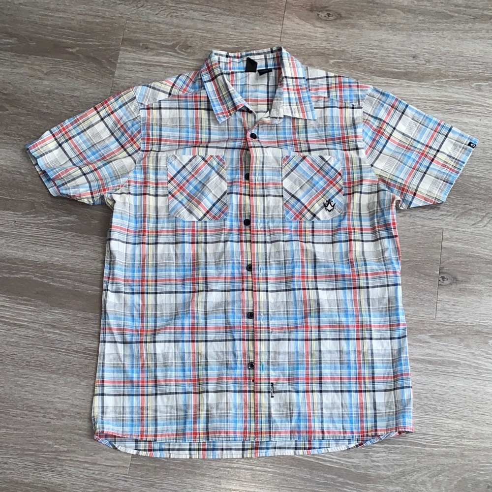 Rusty Plaid Button Down Shirt